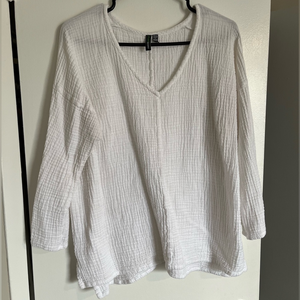 Gauze top